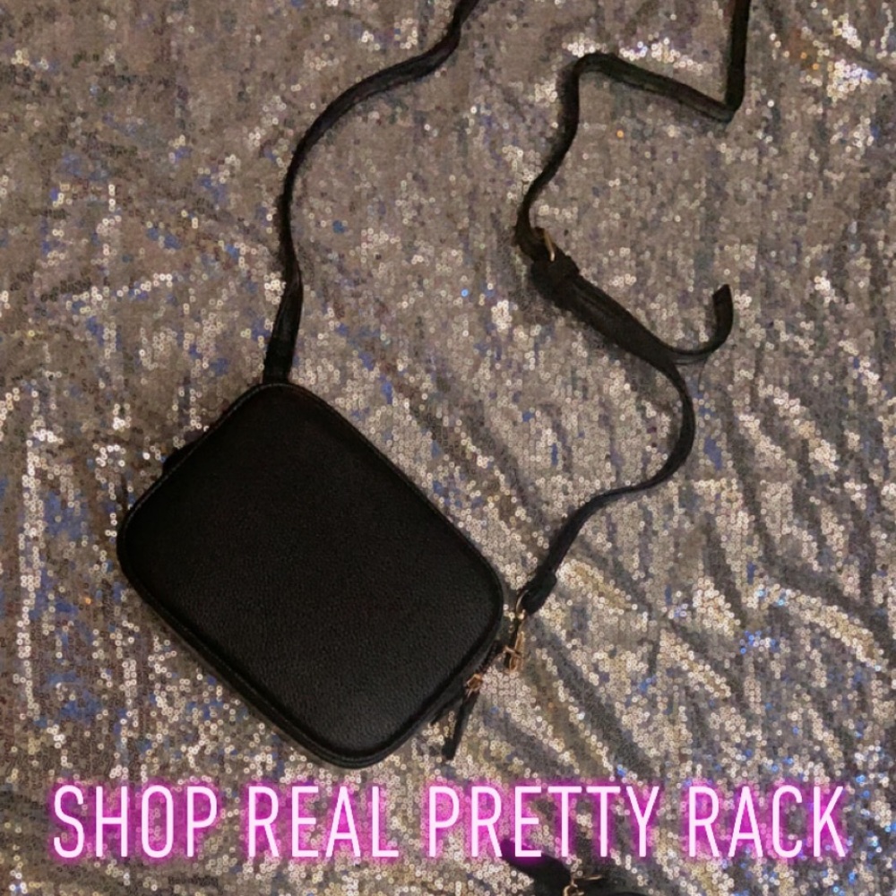 Faux leather cross body bags
